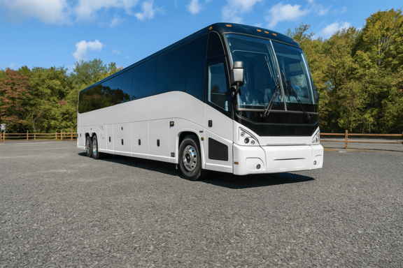 Bus Rental Company Las Vegas 56 Passenger Charter Bus