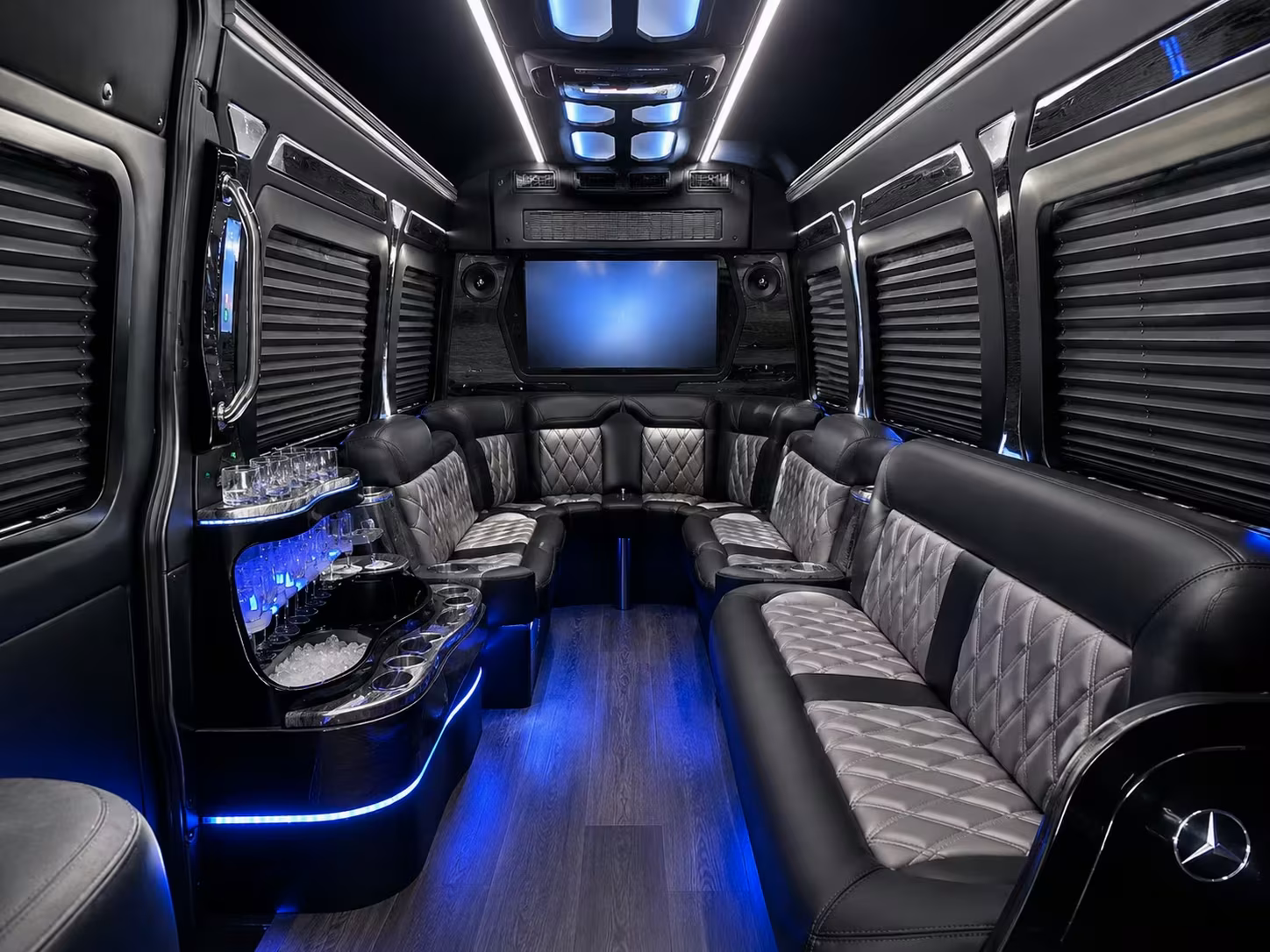 bus rental options for las vegas trips
