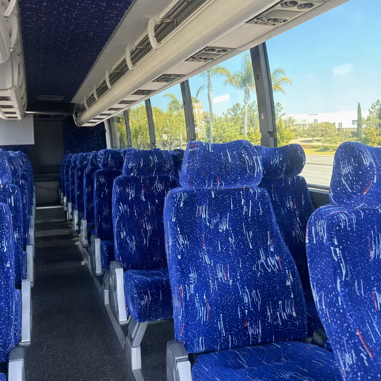 sports team fan charter bus rentals in las vegas
