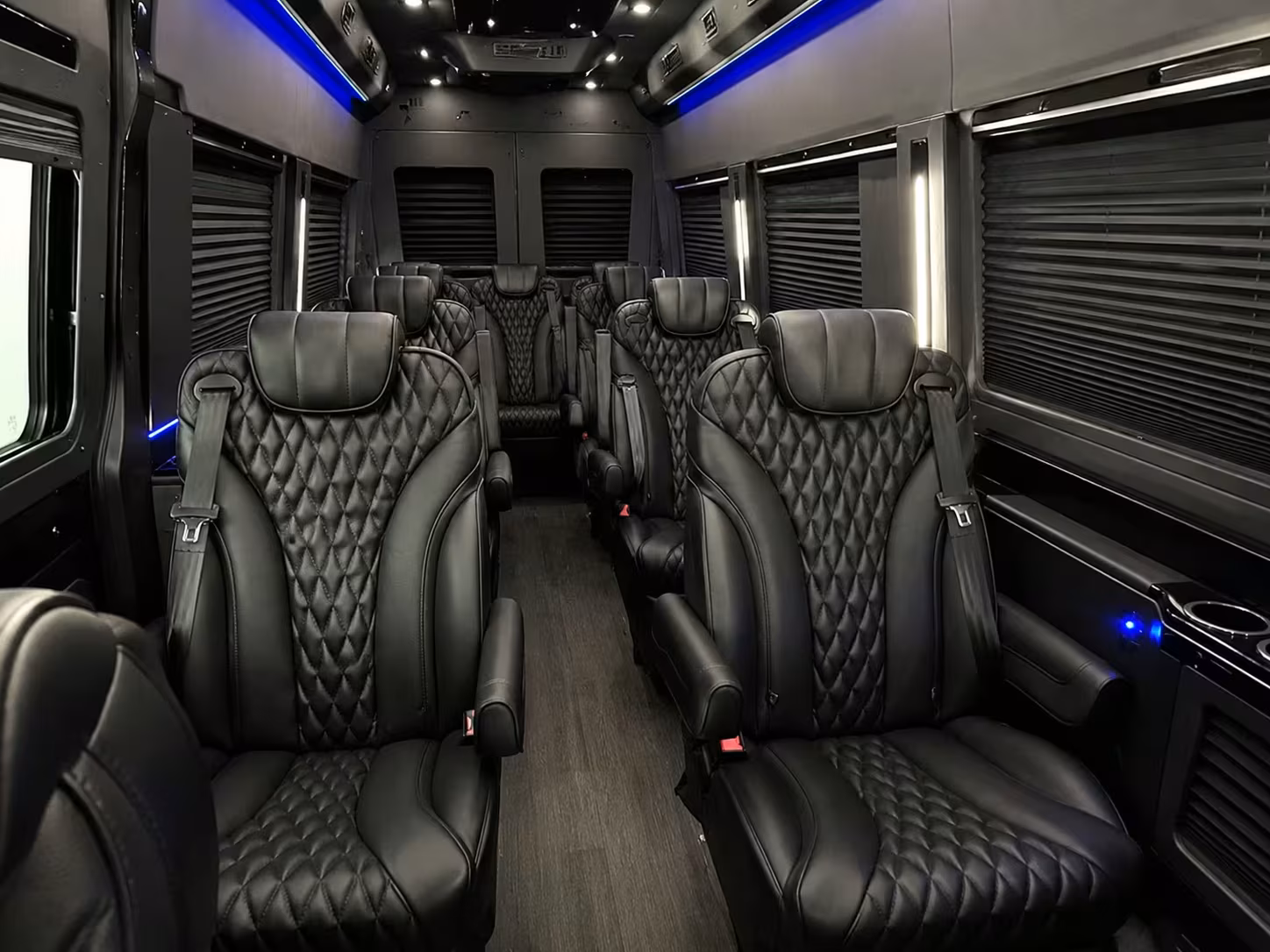 sprinter van with driver interior